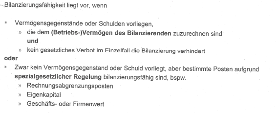 Wann Liegt Eine Bilanzierungsf Higkeit Vor Bilanzierung Repetico