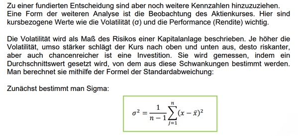 Varianz Erkläre Formel Standardabweichung Erklär EDV Repetico