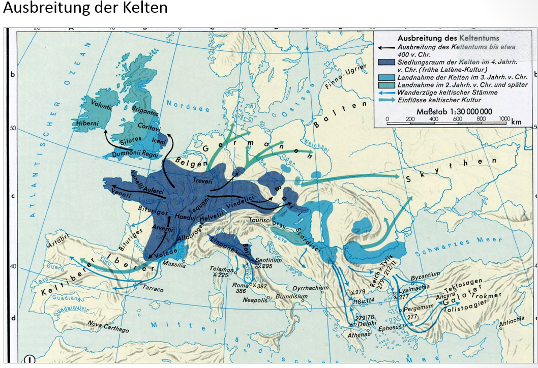 Unterschied Zwischen Germanen Und Kelten Kelten und Germanen | Forstgeschichte | Repetico