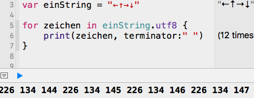 STRING.utf8 | Swift 2 | Repetico