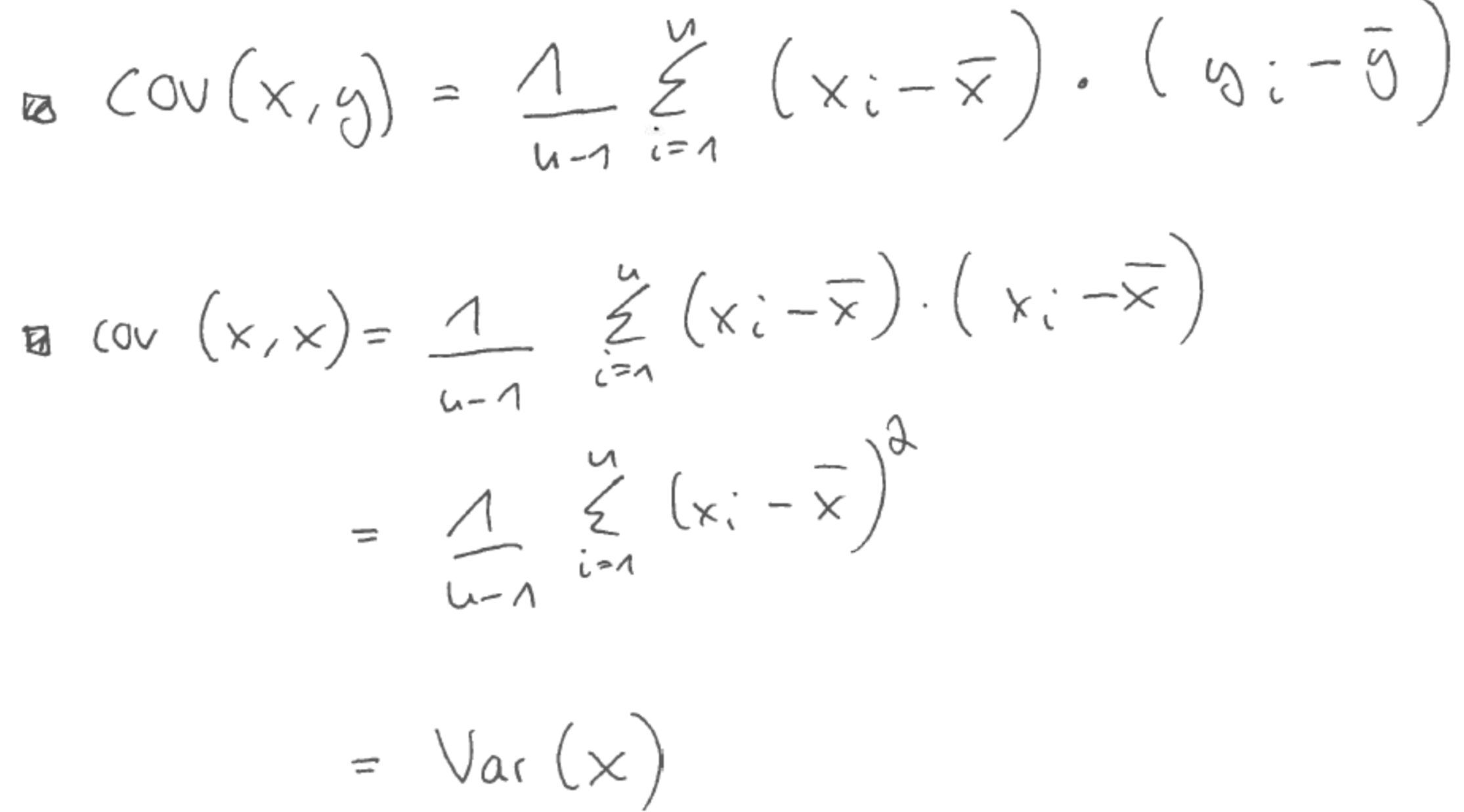 Variance Covariance Model
