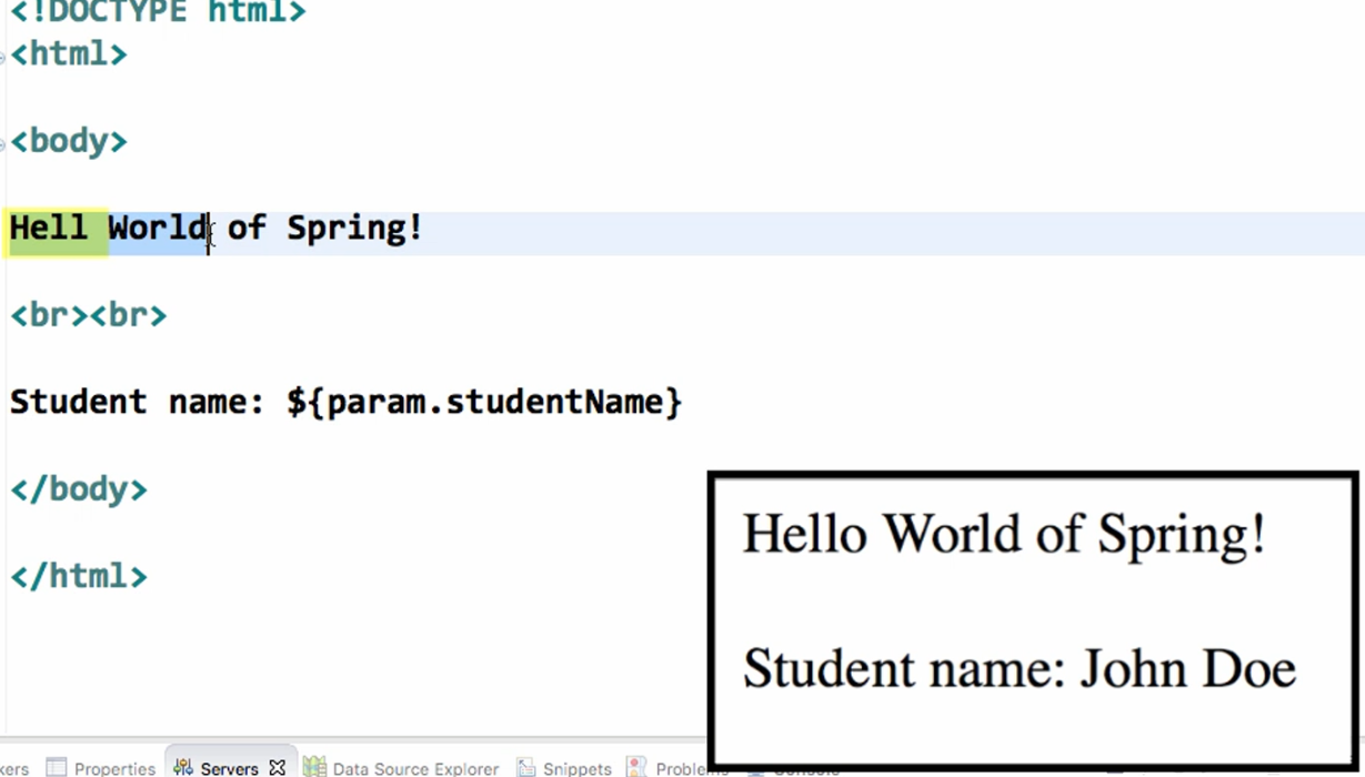 read html form data | Spring Framework | Repetico image.