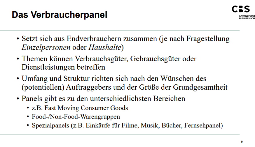 Was Versteht Man Unter Dem Verbraucherpanel? | Marktforschung | Repetico