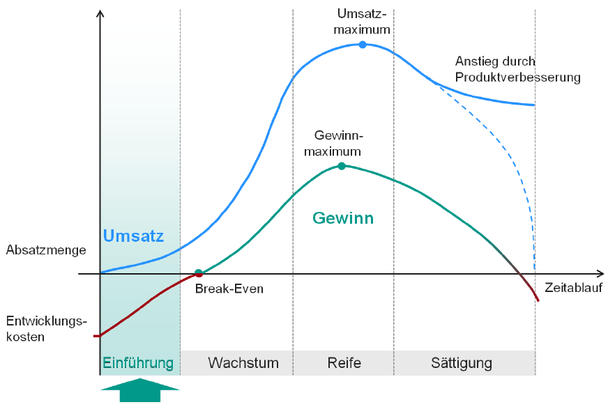 Welche Phasen hat ein Unternehmenslebenszyklus Management Basics