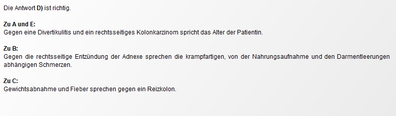 Symptomatik Darm Gastro Repetico