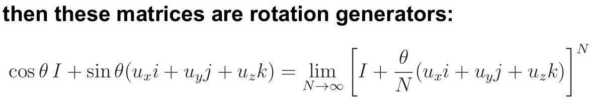 Grav Rotation Matrix Show, as before, how the matrices act as rotation generator…