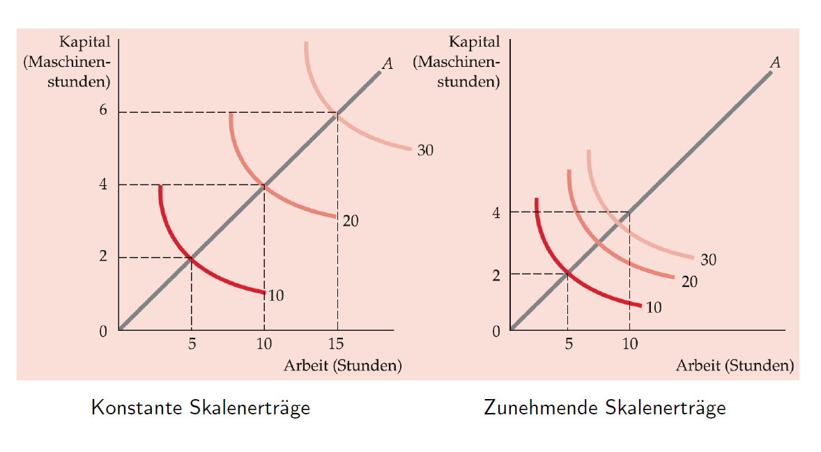Was versteht man unter Skaleneffekten? Wann sind die Ska... Kosten
