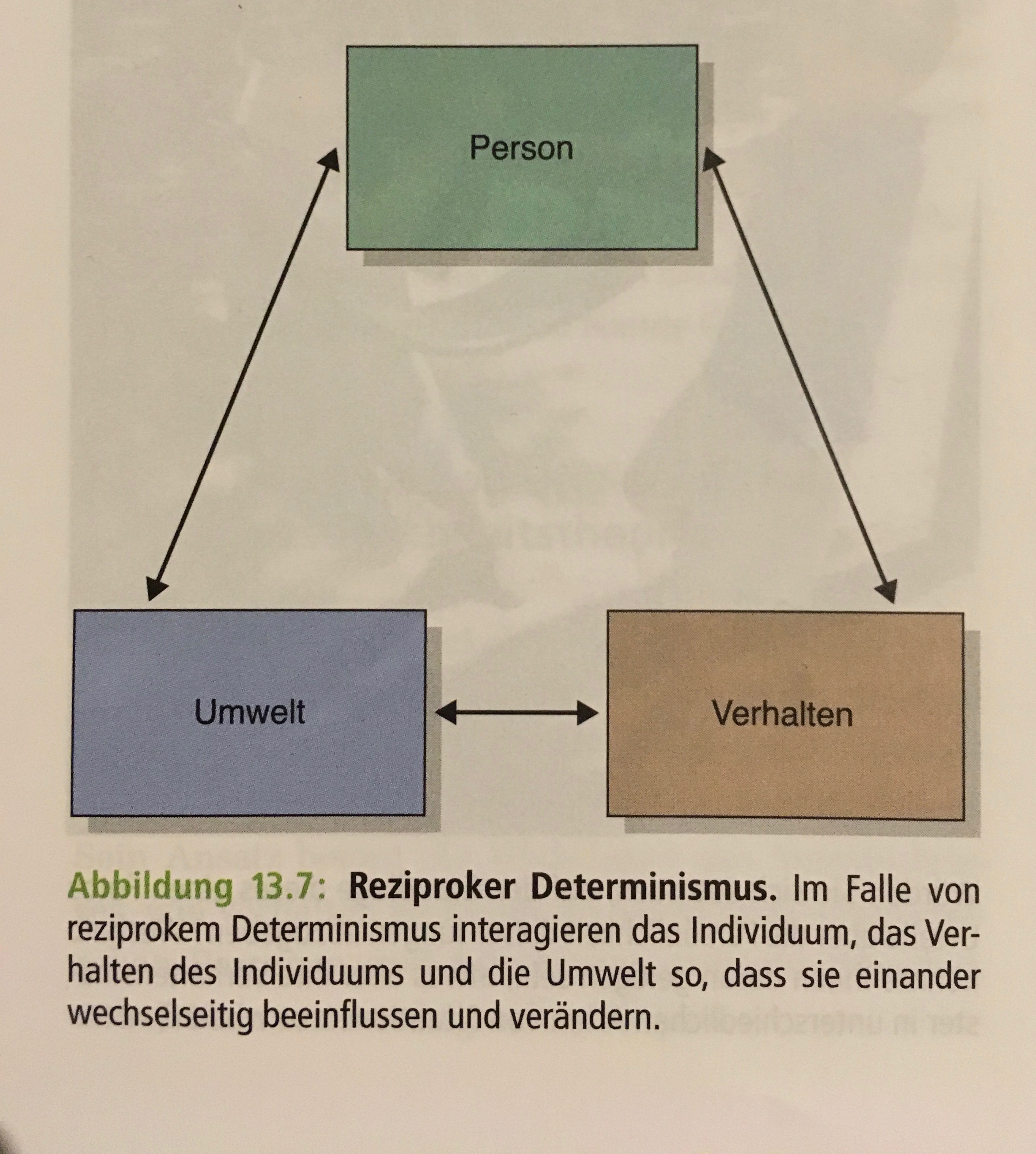 Banduras Sozial-kognitive Lerntheorie - Reziproker Deter... | Gerrig ...